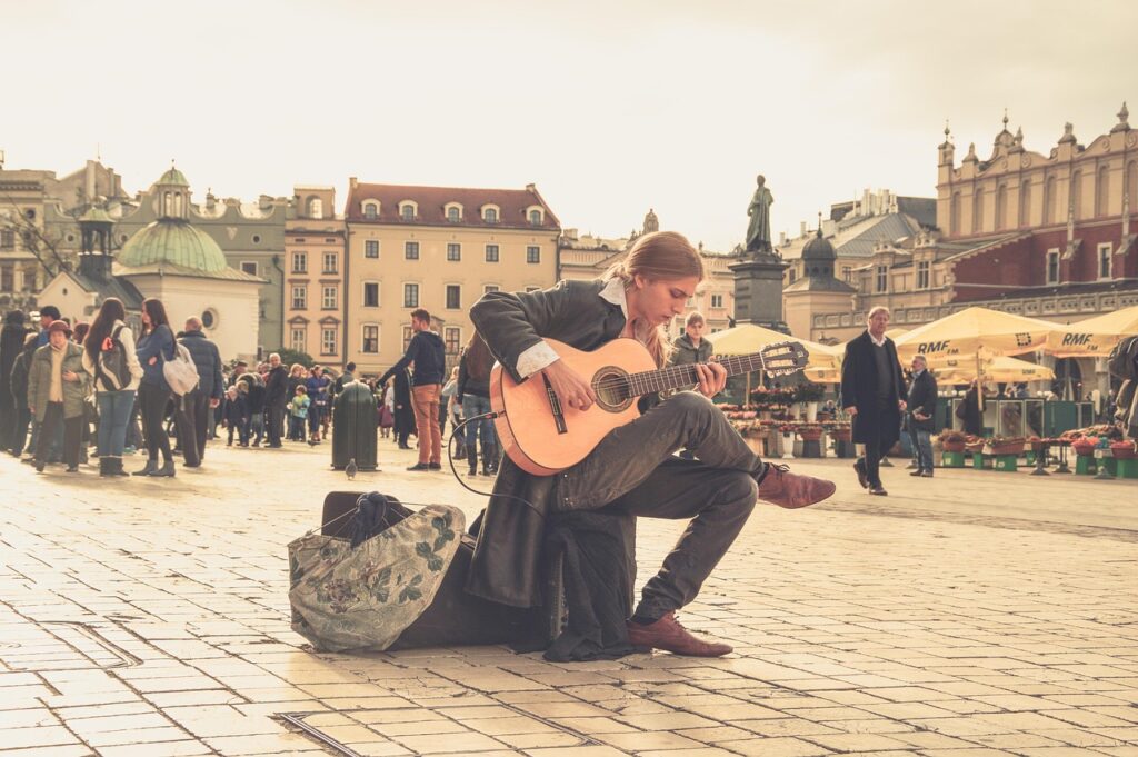 musician, guitarist, streets, people, music, string instrument, street artist, street performer, guitar, poland, square, old town, acoustic guitar, musician, musician, people, music, music, guitar, guitar, guitar, guitar, poland, poland, poland, poland, poland